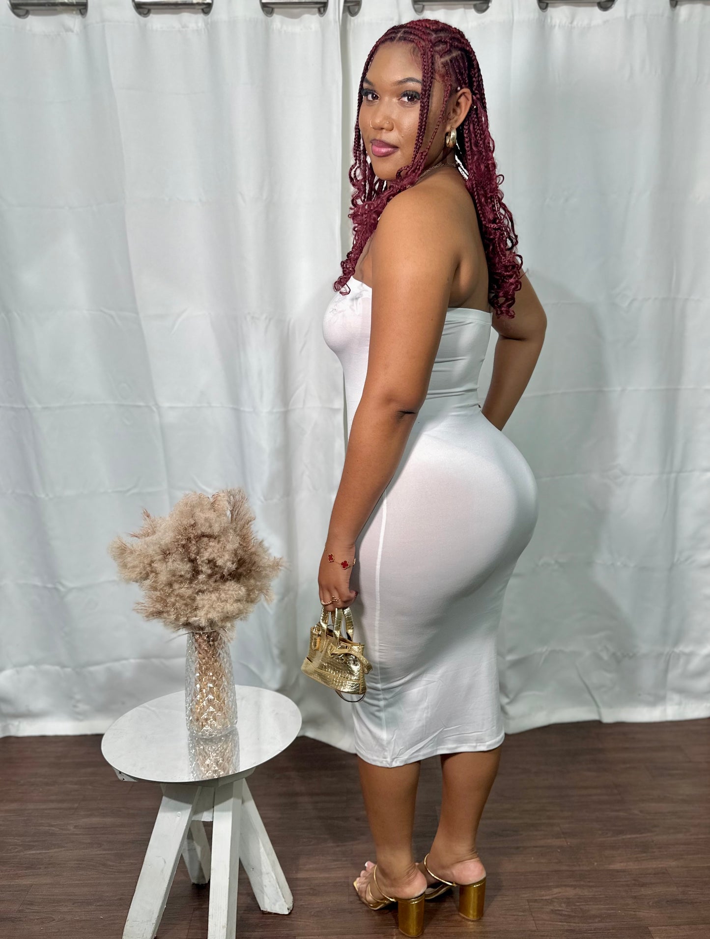 TUBE MIDI DRESS