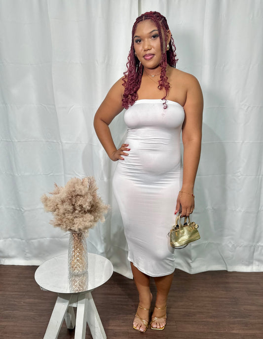 TUBE MIDI DRESS