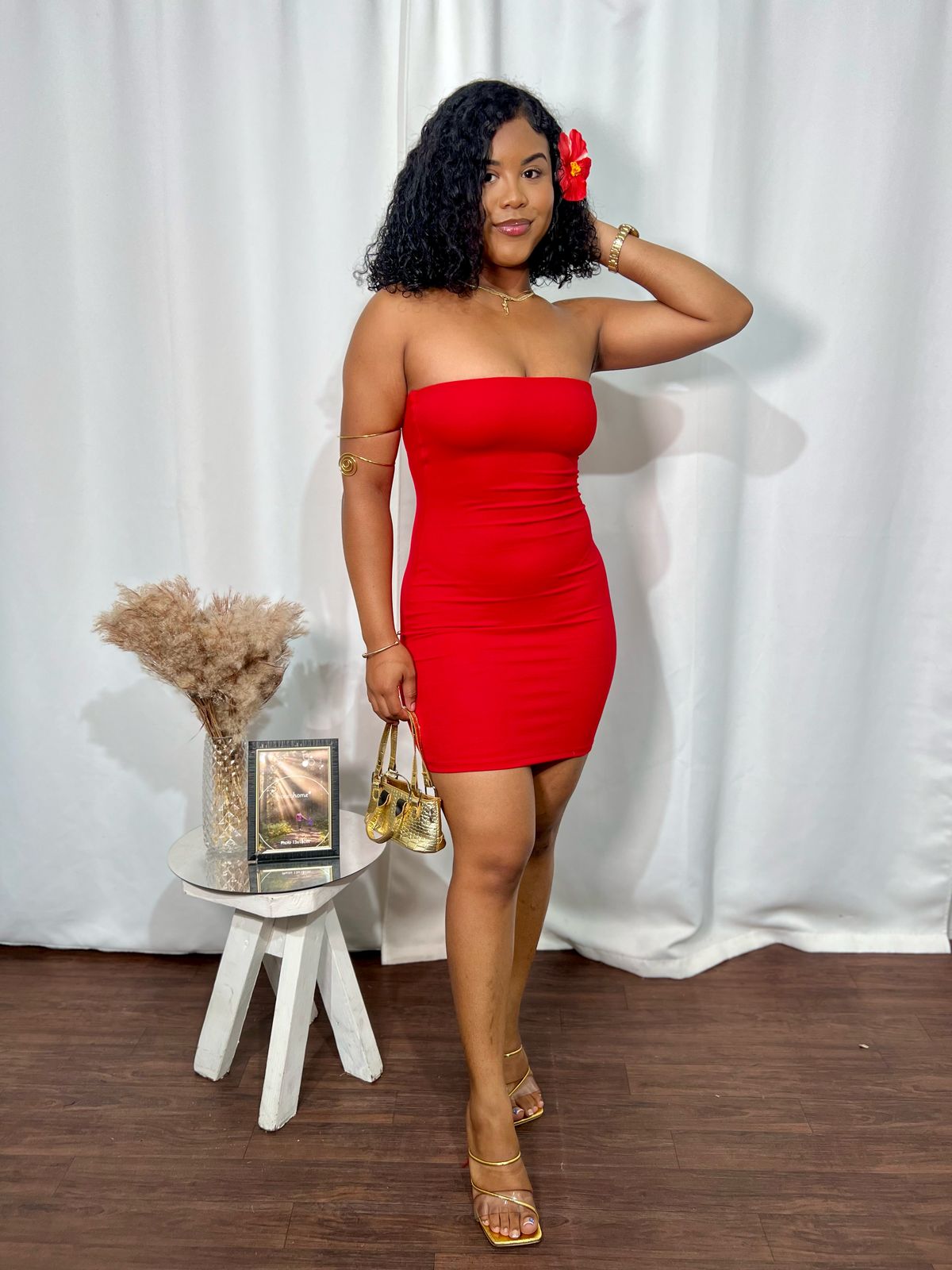 MISS PRETTY TUBE MINI DRESS