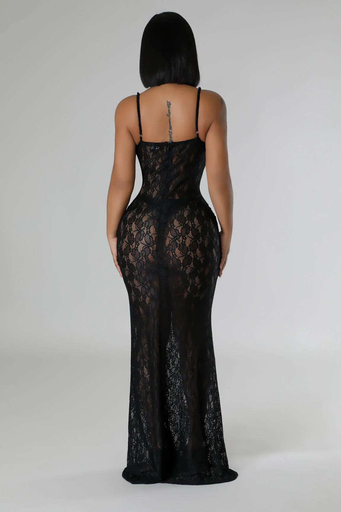 COULD BE LOVE LACE MAXI DRESS
