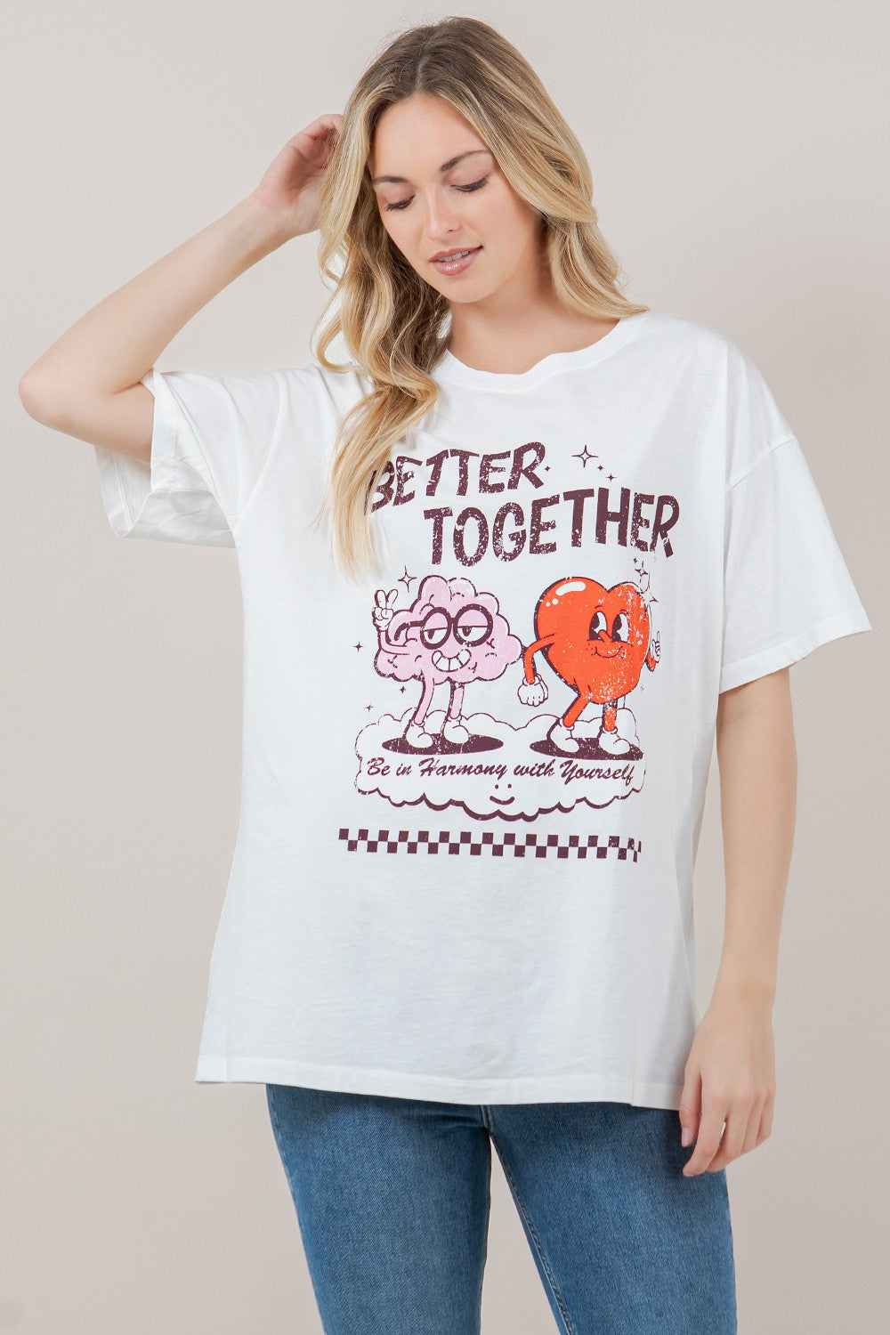 BETTER TOGETHER OVERSIZED GRAPHIC TEE