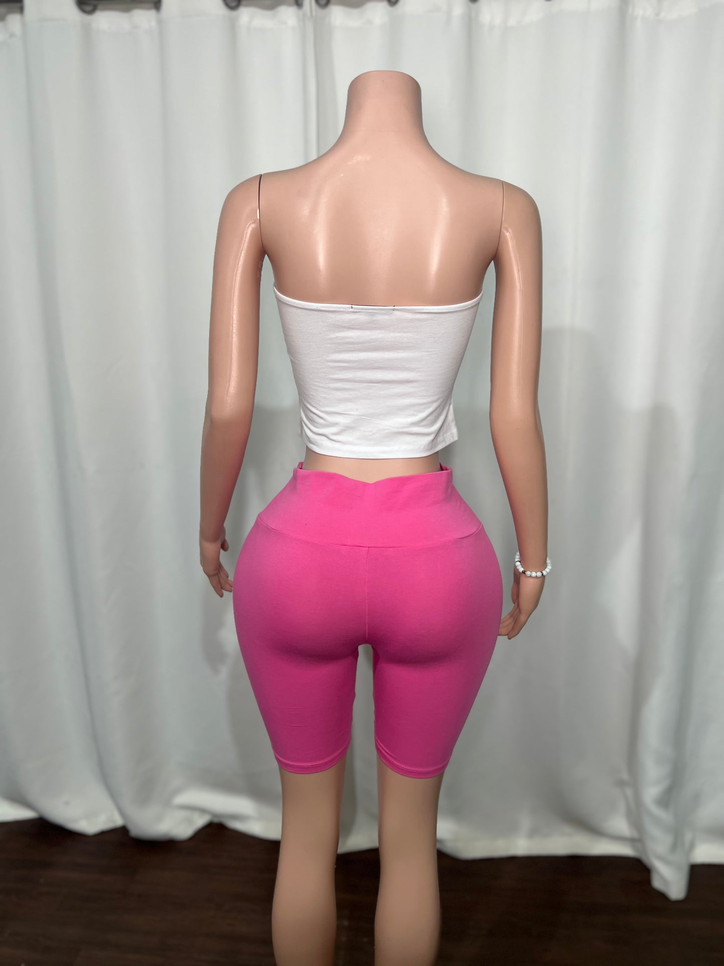 HIGH WAISTED BIKER SHORT