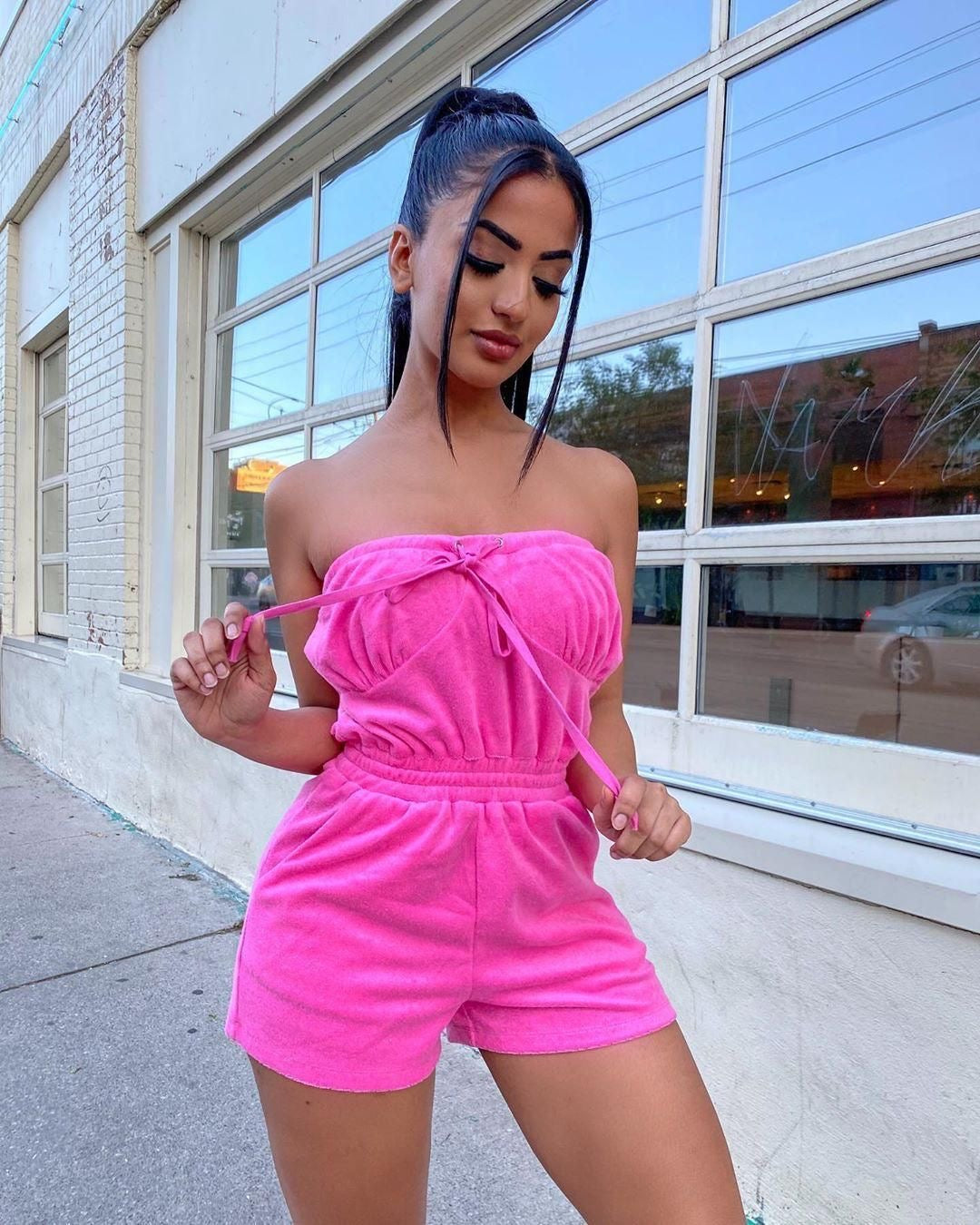 TERRY TUBE MINI ROMPER