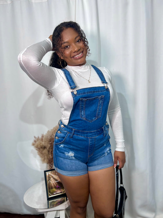 OVER IT DENIM OVERALLS