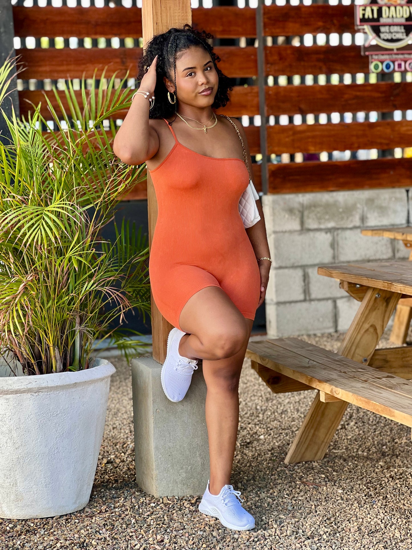 SUGAR AND SPICE ROMPER