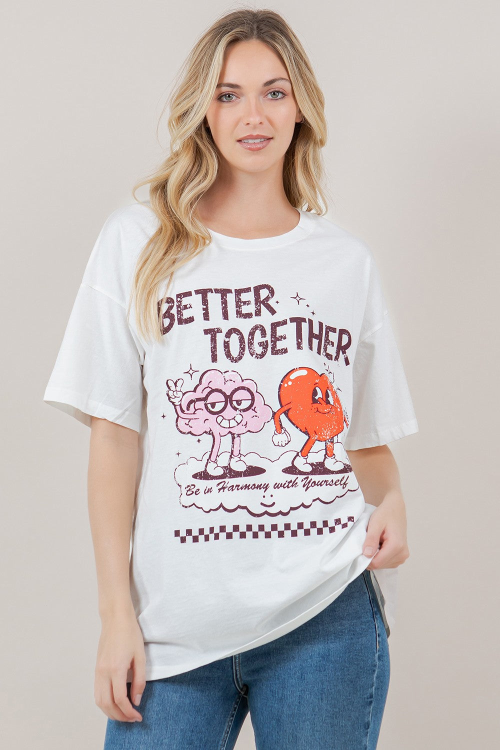 BETTER TOGETHER OVERSIZED GRAPHIC TEE