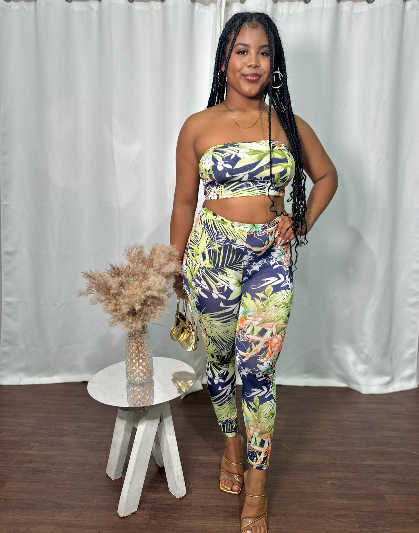 FLORAL 3PC CARDIGAN SET