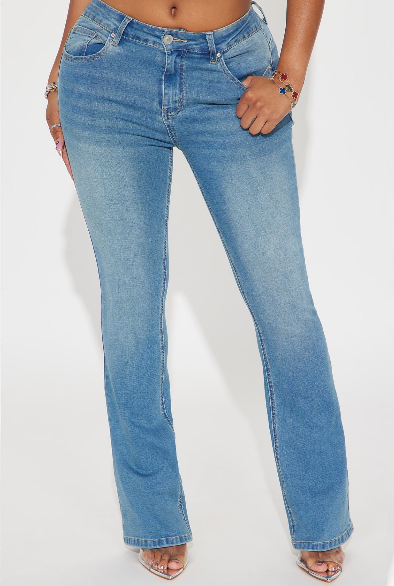 PLAY BY THE RULES STRETCH JEANS