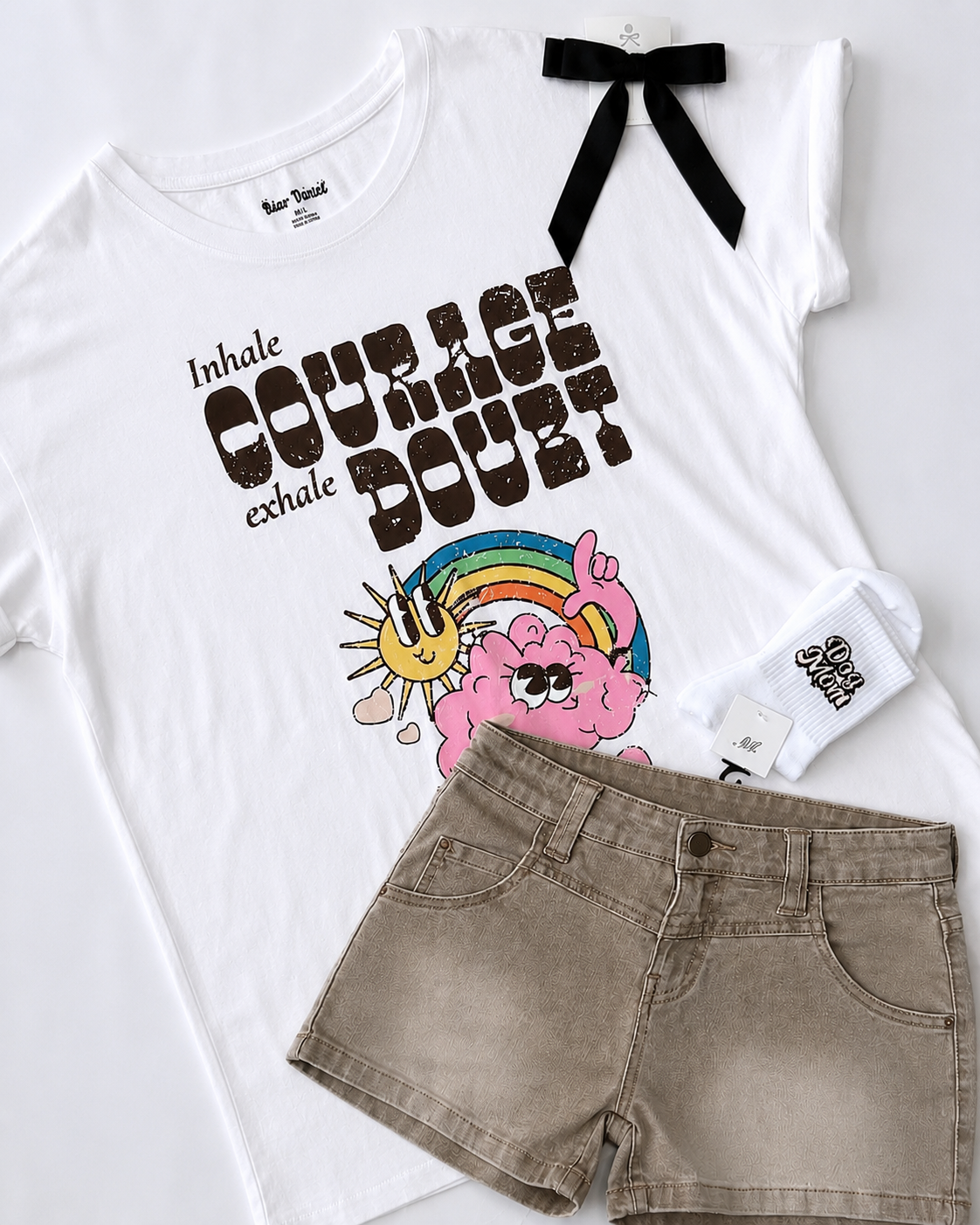 COURAGE/DOUBT GRAPHIC TEE