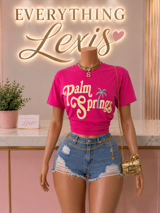 PALM SPRINGS OVERSIZED TEE
