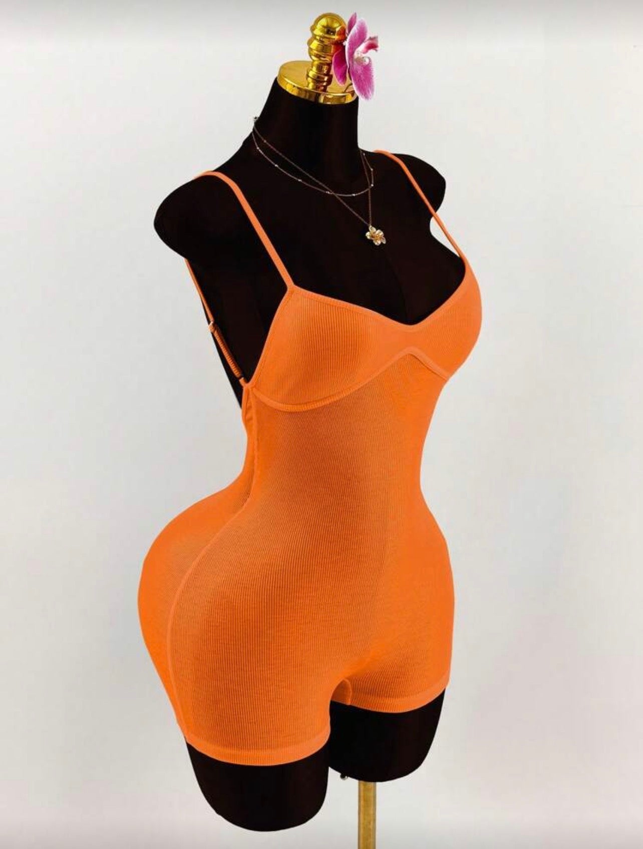 SOLID BACK OUT MINI ROMPER