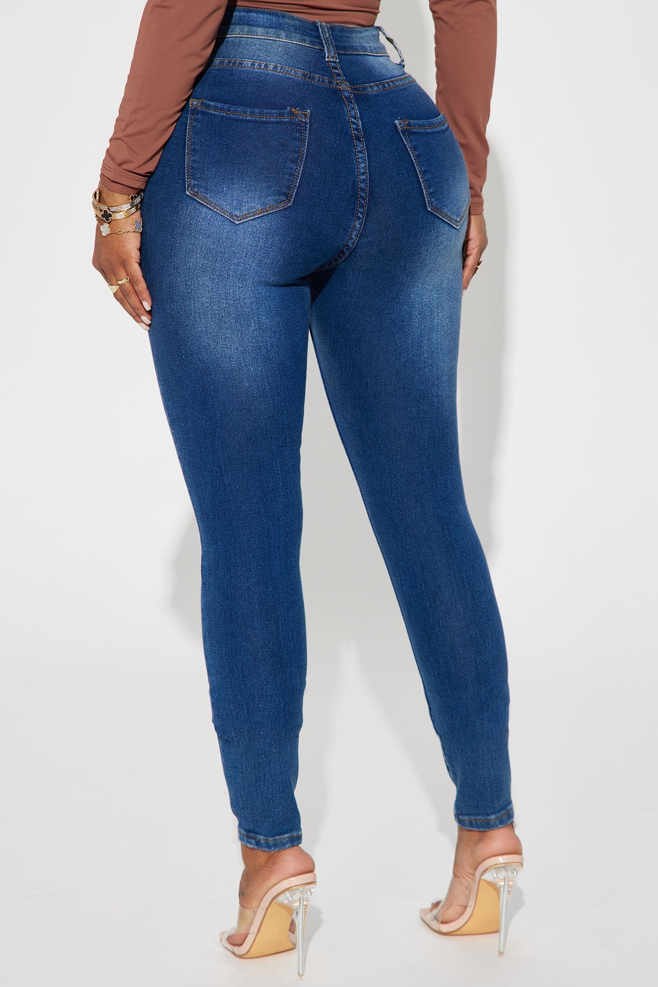 FIRST PICK HIGH RISE JEANS