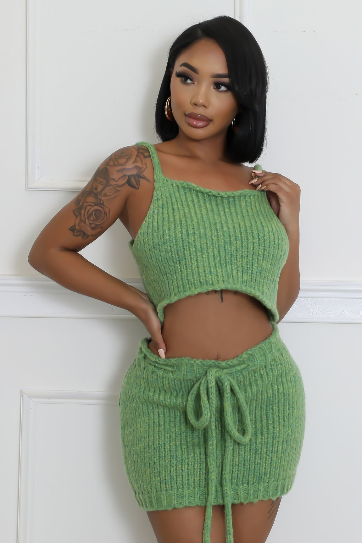 3 PC OLD TIME LOVE SKIRT SET