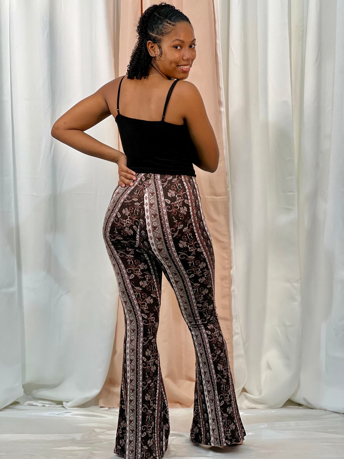 PRINTED PALAZZO PANTS