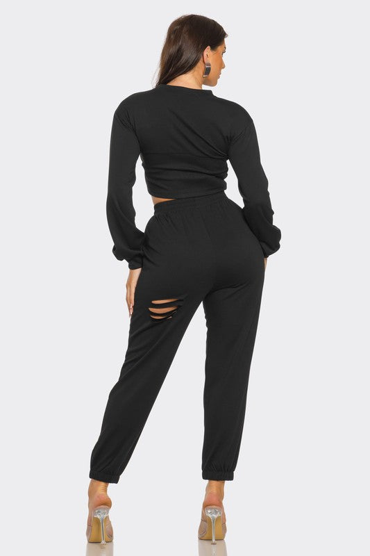STREET SOFT LONG SLEEVE SET