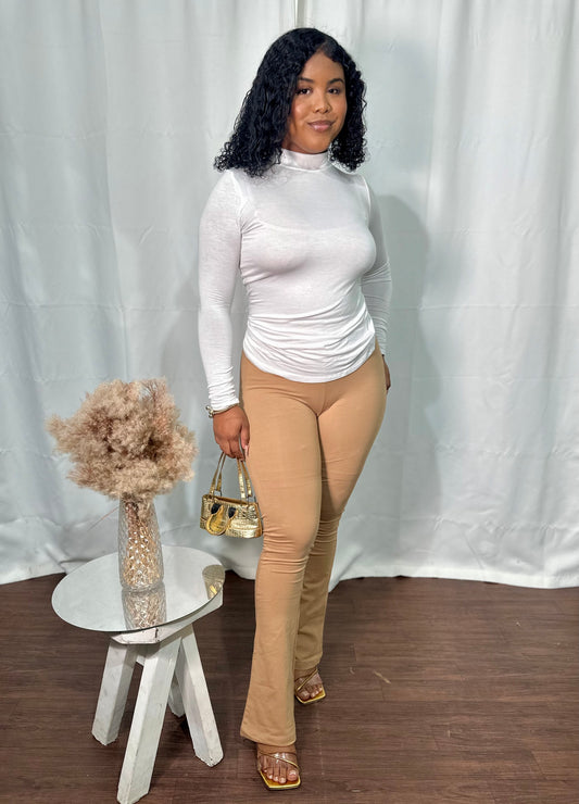 HIGH WAIST FLARE PANTS