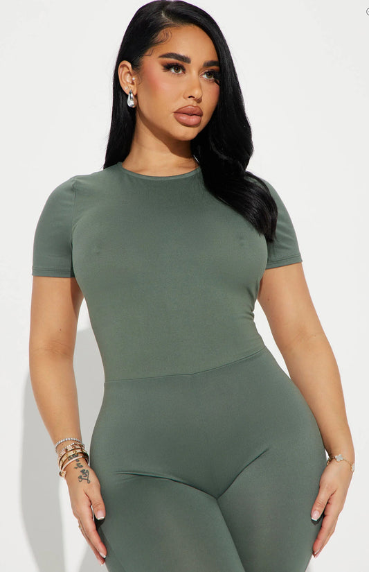 JAMIE PADDED NIPPLE JUMPSUIT