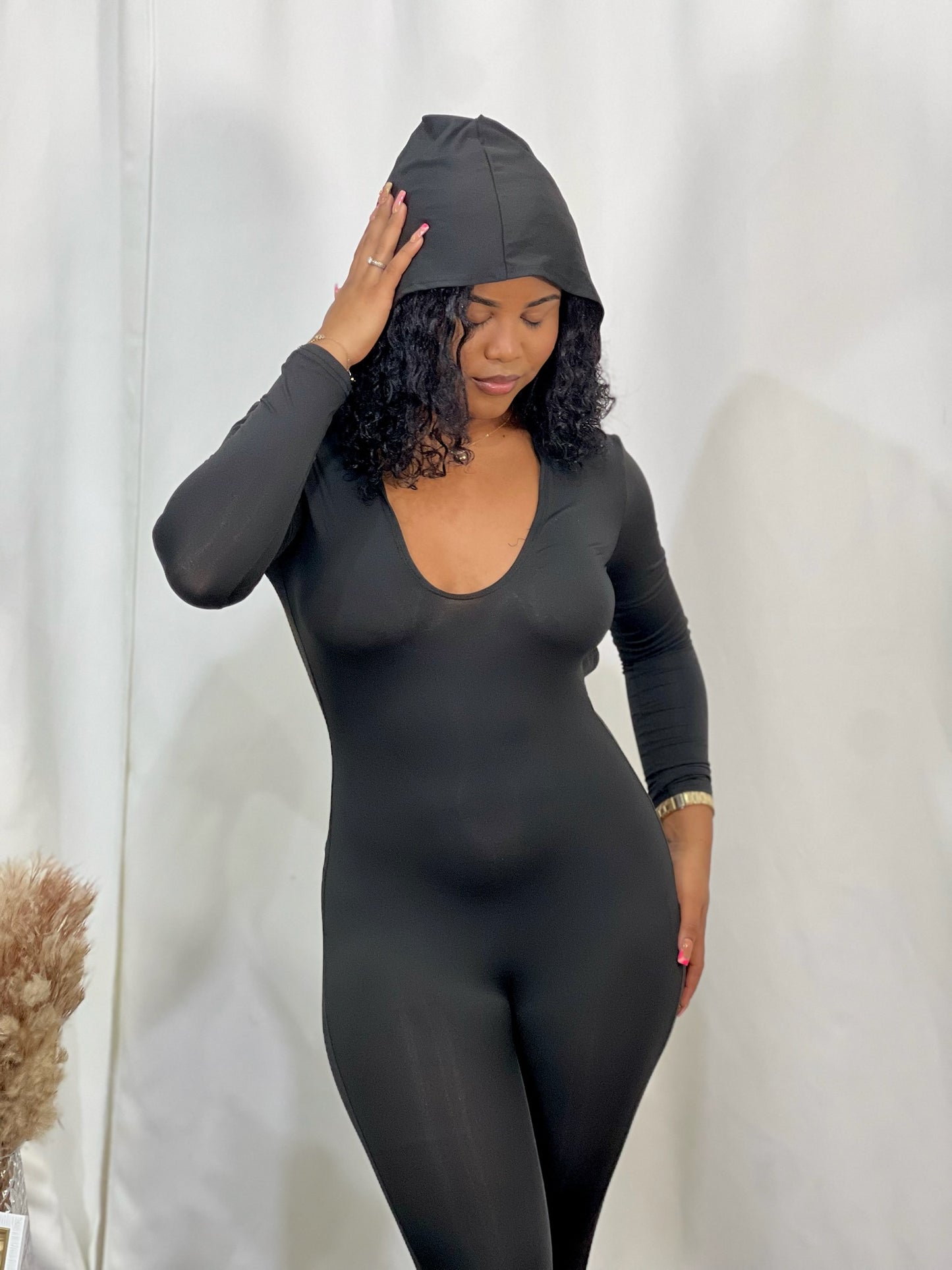 HOODIE LONG SLEEVE JUMPSUIT