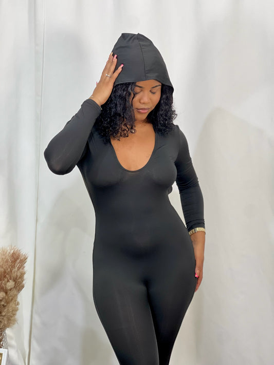 HOODIE LONG SLEEVE JUMPSUIT