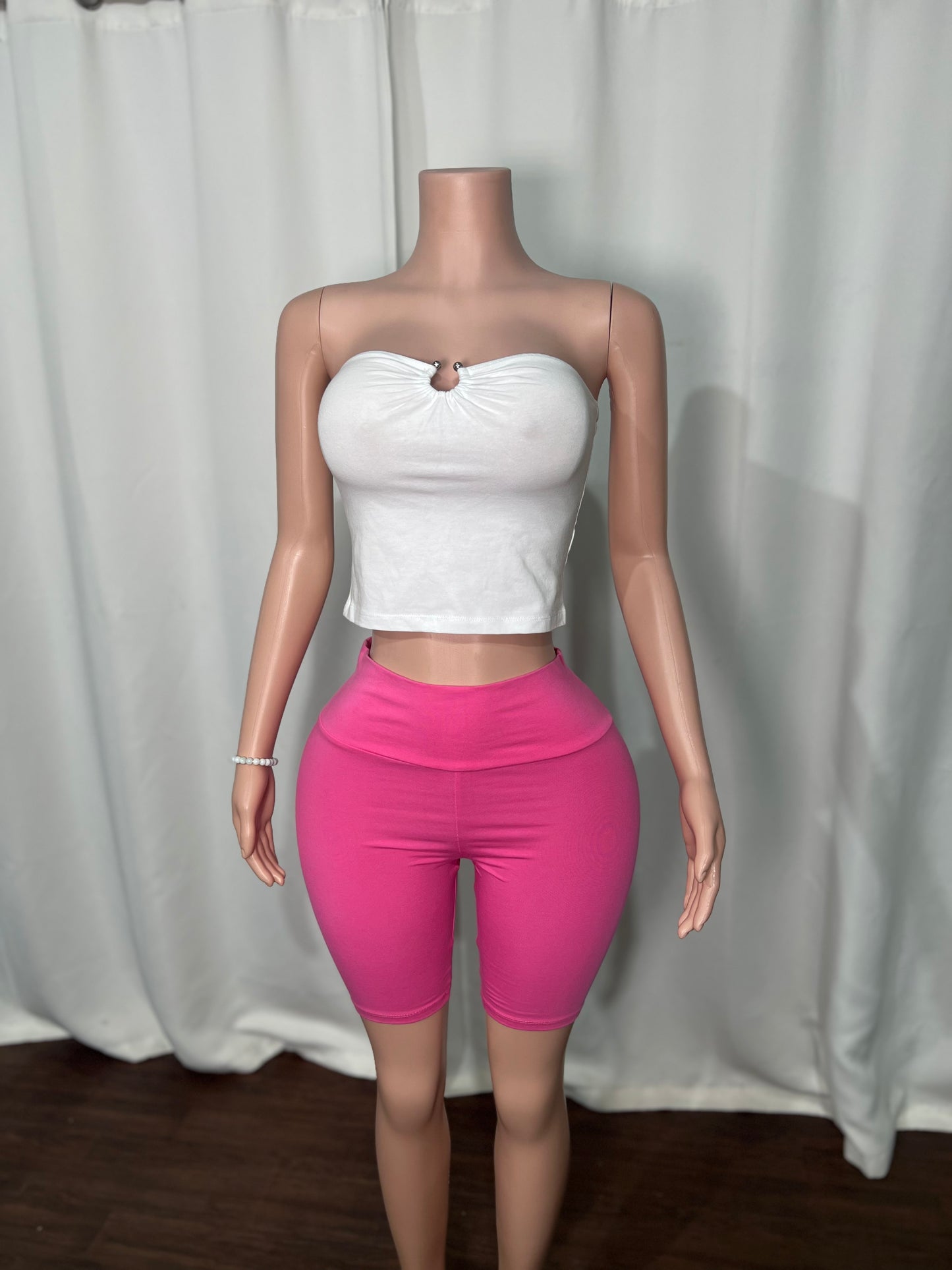 HIGH WAISTED BIKER SHORT