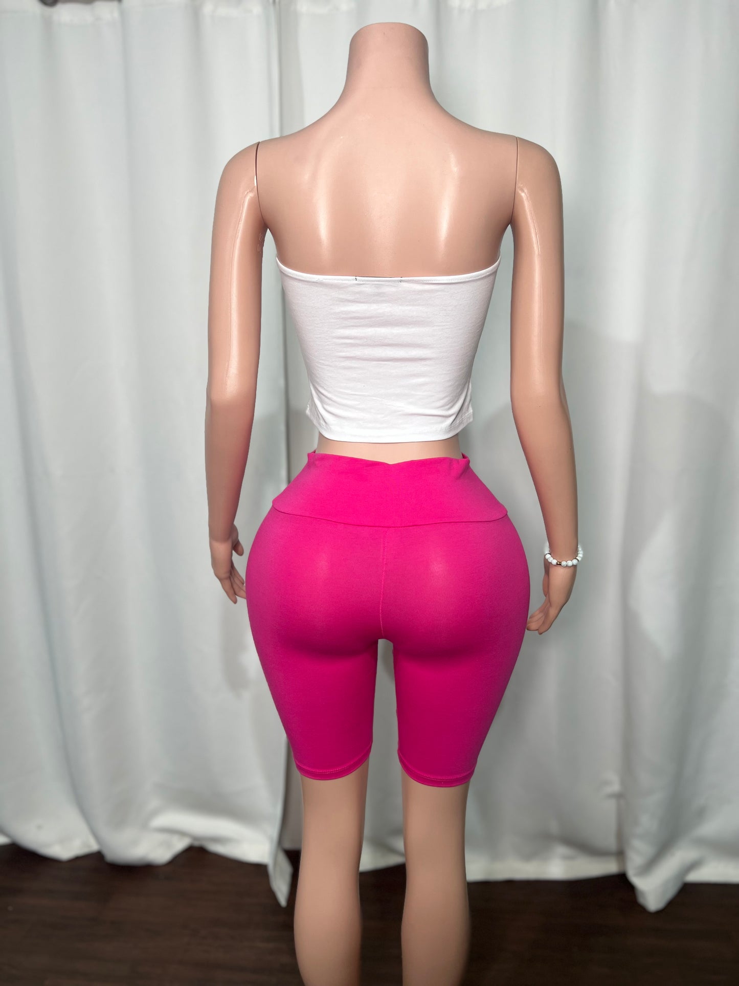 HIGH WAISTED BIKER SHORT