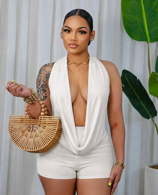 HALTER SHORTS SET