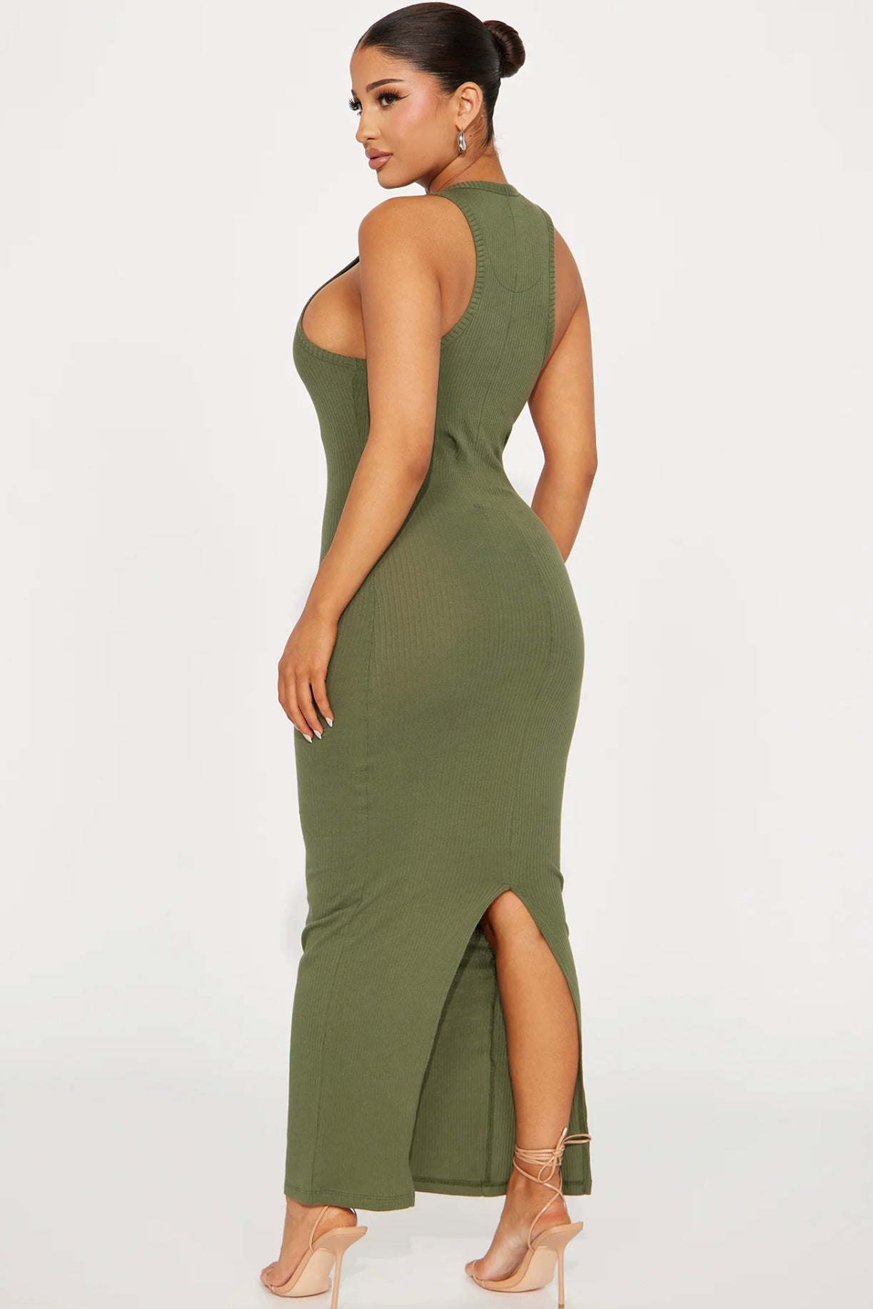 DANIELLA RIBBED MAXI DRESS