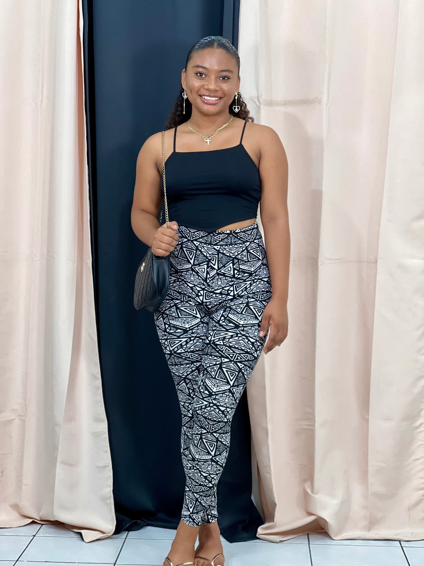 AZTEC-PRINT LEGGINGS