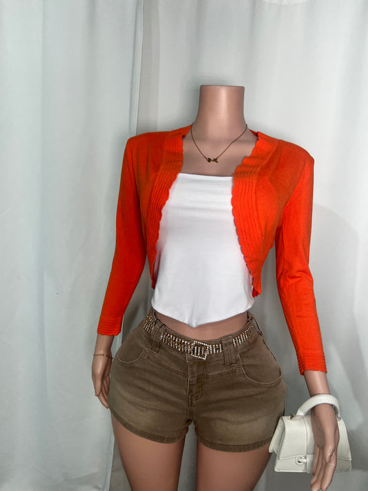MINI CROPPED CARDIGAN