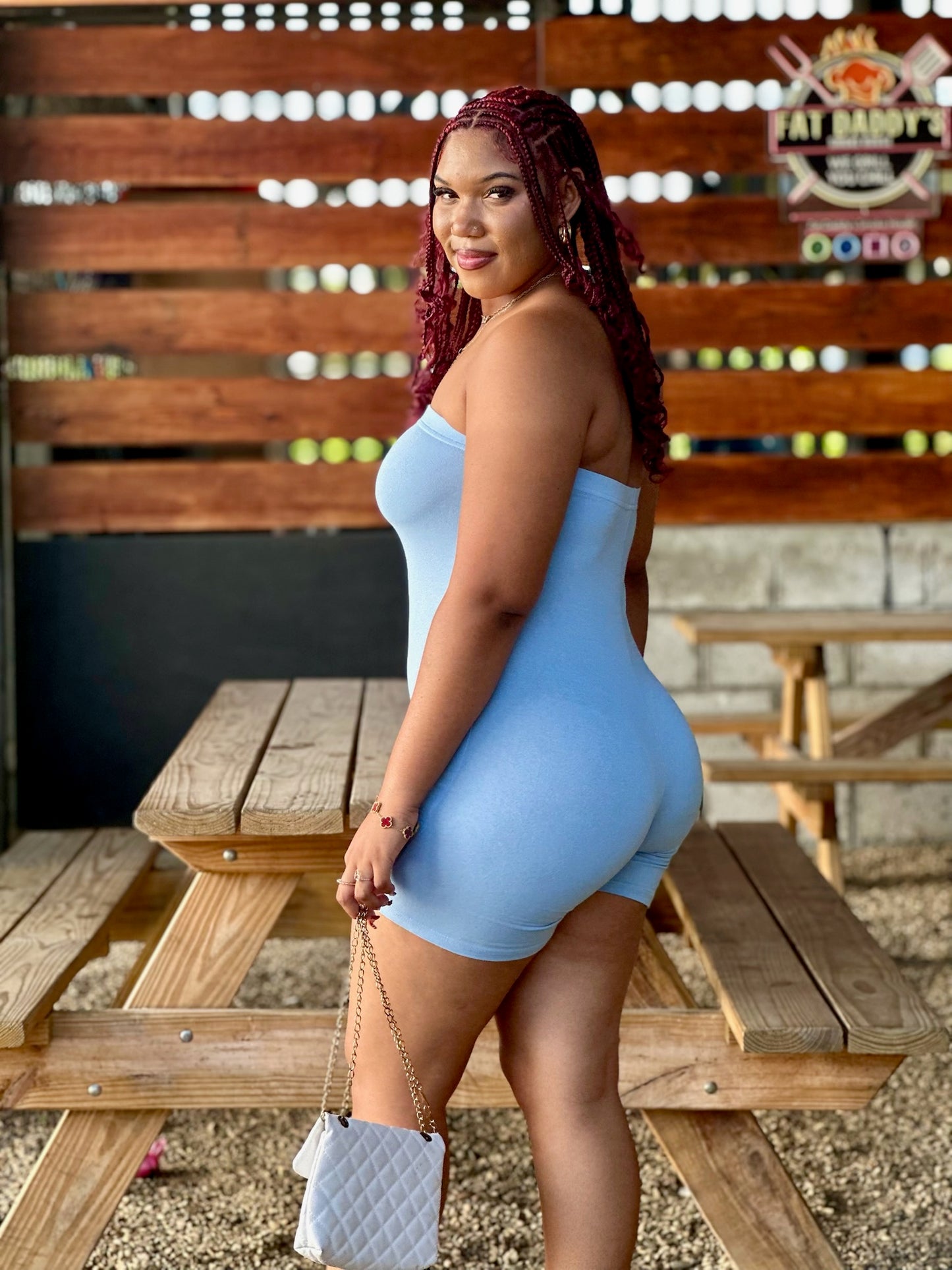 TUBE SOLID COLOR ROMPER