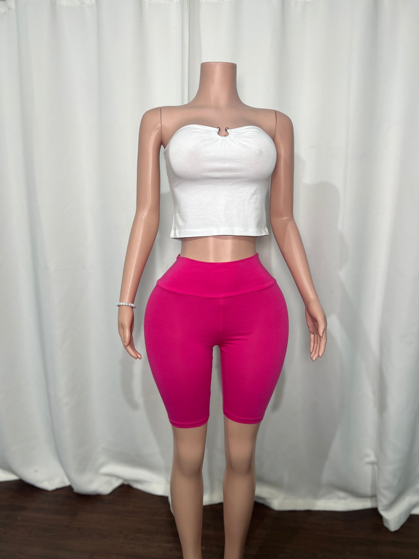 HIGH WAISTED BIKER SHORT