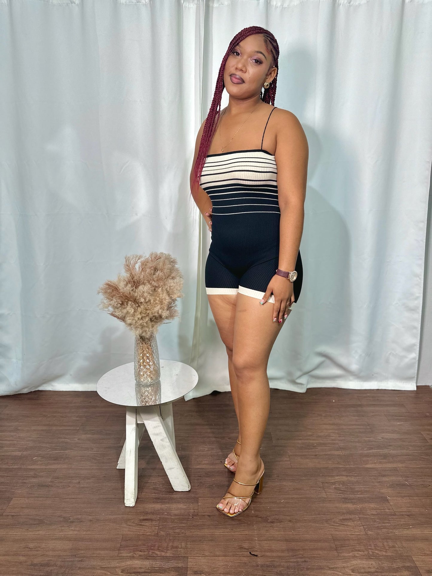 RIBBED COMFY ROMPER