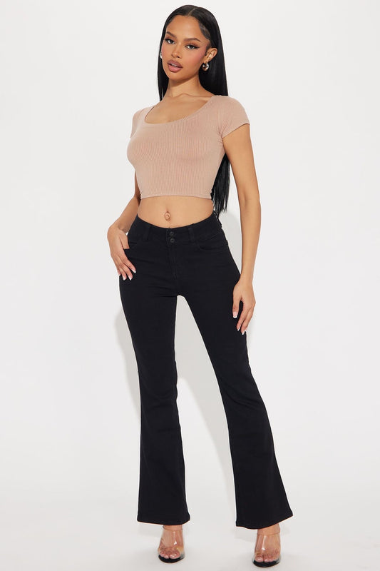 STRETCH BOOTCUT JEANS