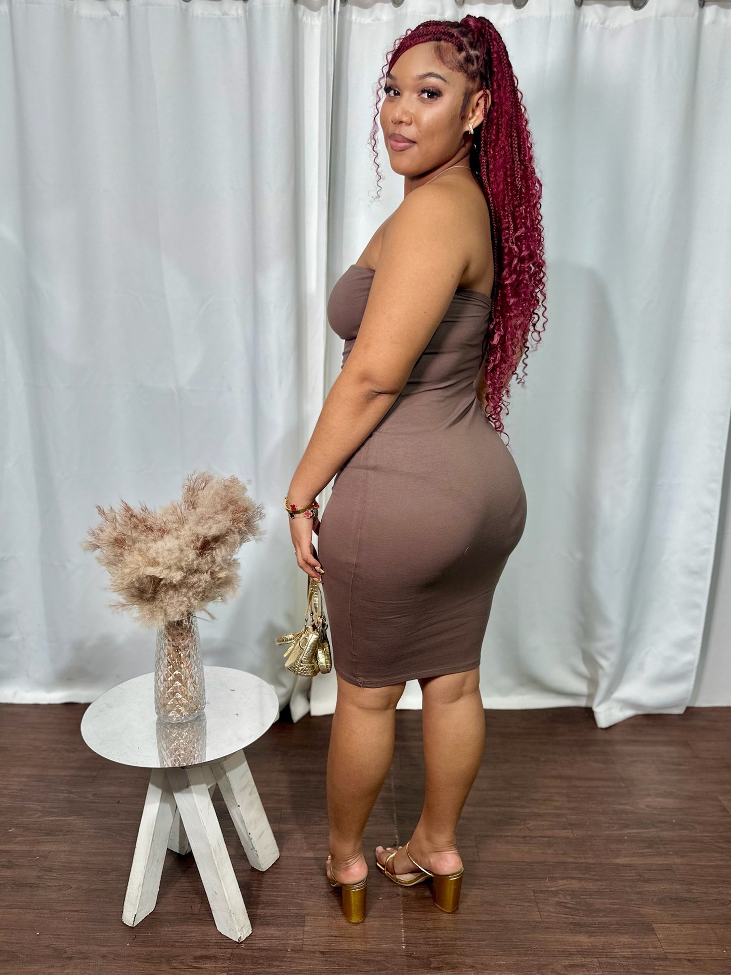 TUBE MIDI DRESS