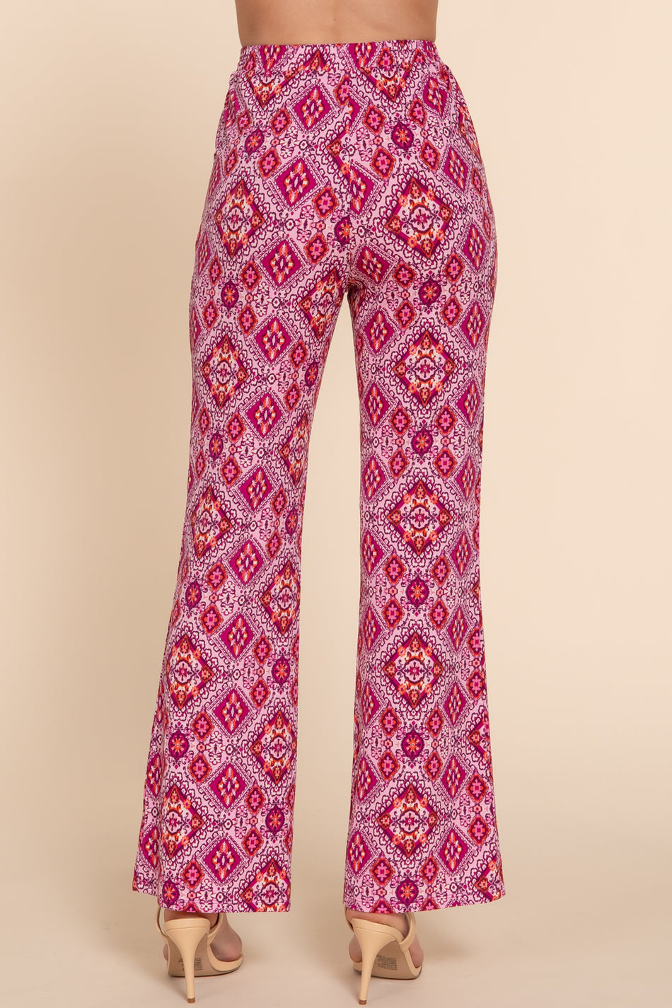 BLUSH FLARE DRAWSTRINGPANTS