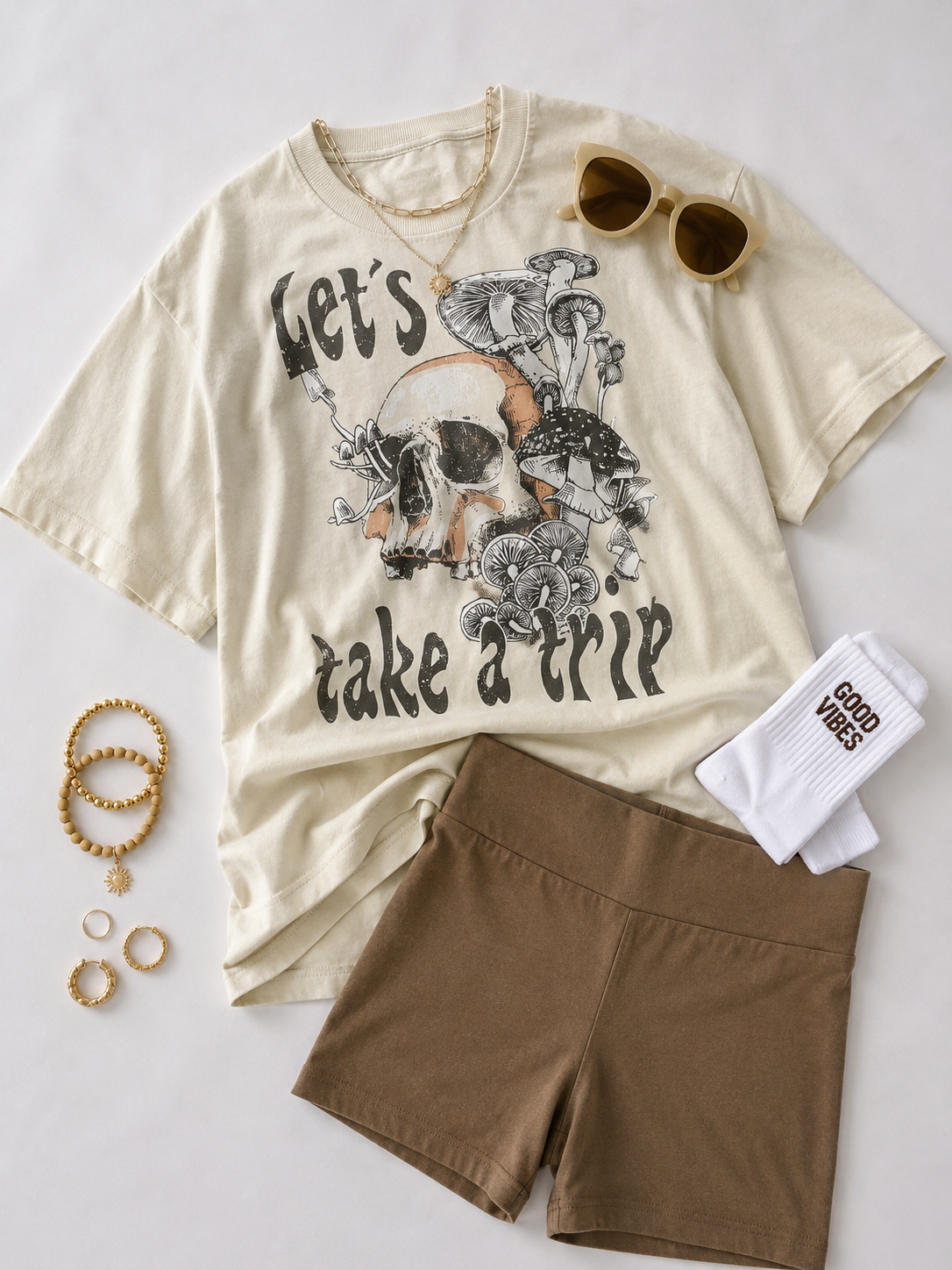 MINI BIKER SHORTS