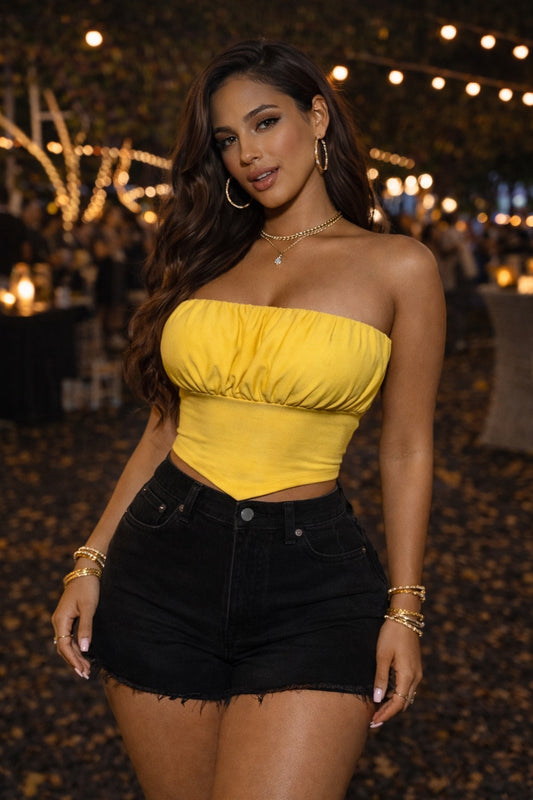 CORSET TUBE TOP
