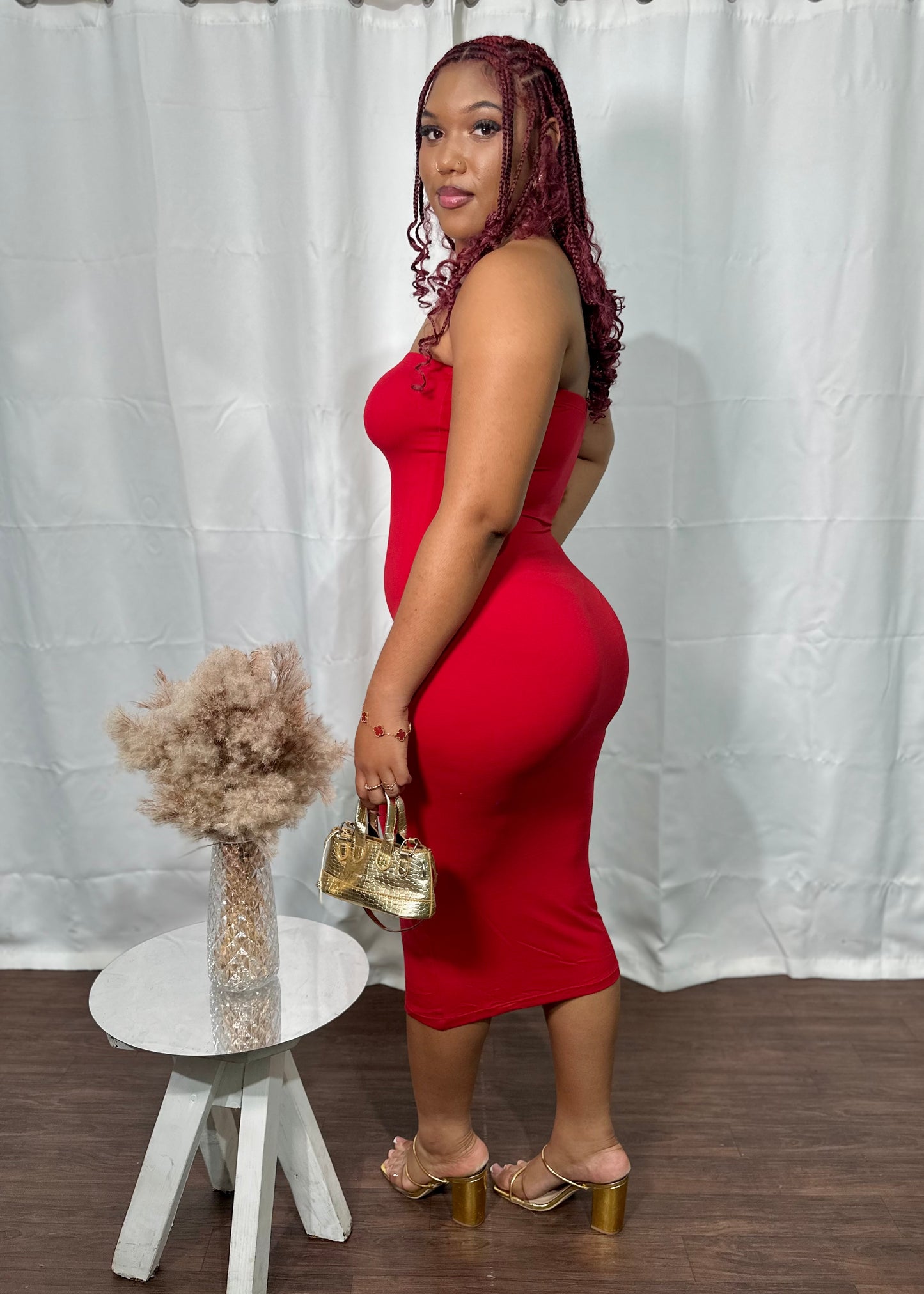 TUBE MIDI DRESS
