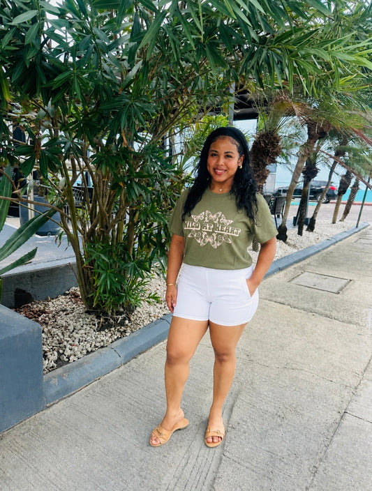 WILD BUTTERFLIES GRAPHIC TEE
