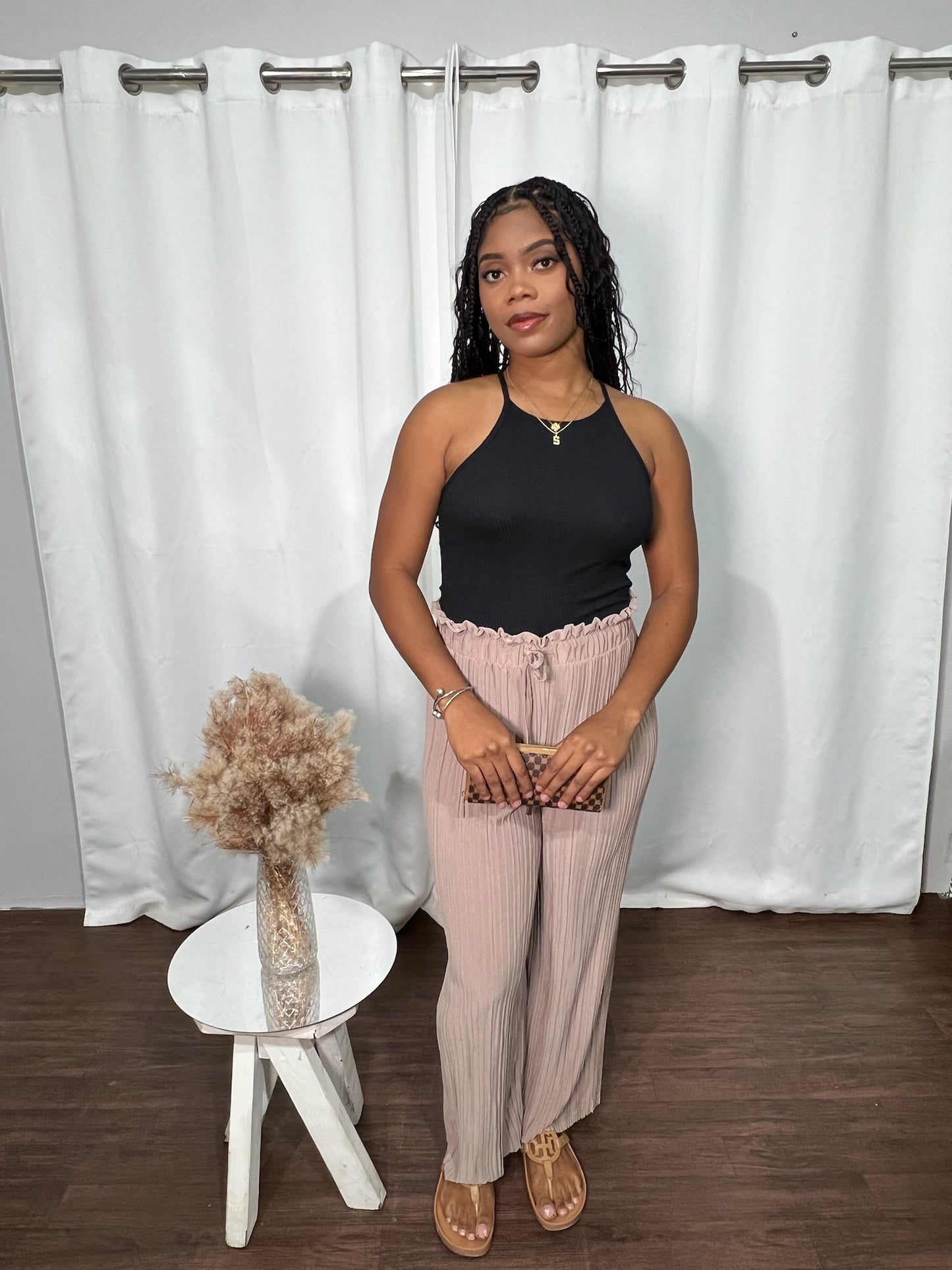 ACCORDION DRAWSTRING PANT