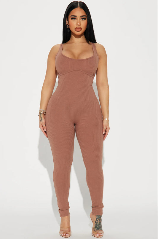 CARLA RIBBED JUMPSUIT