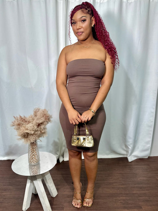 TUBE MIDI DRESS