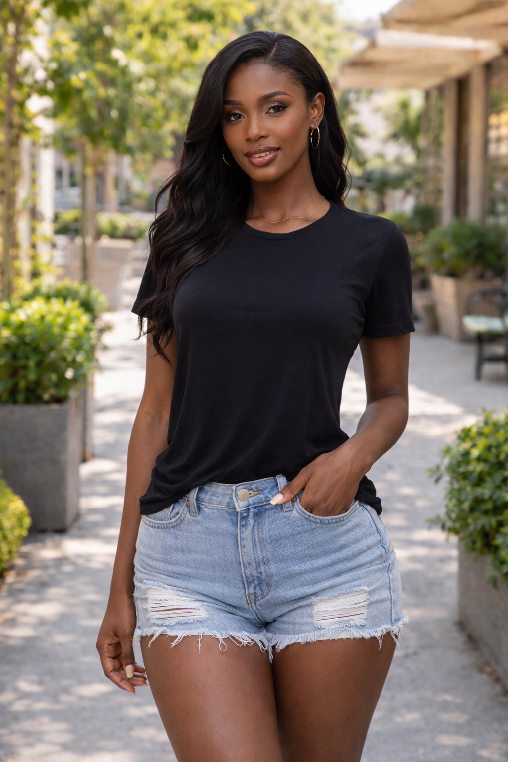 BLOMMY CREW NECK SHORT SLEEVE