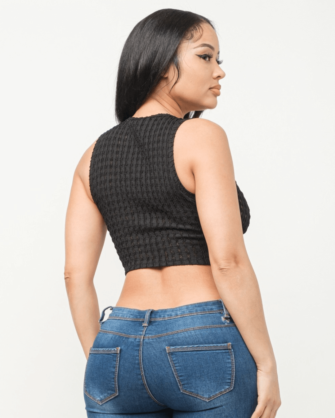 SHEER CROP TOP