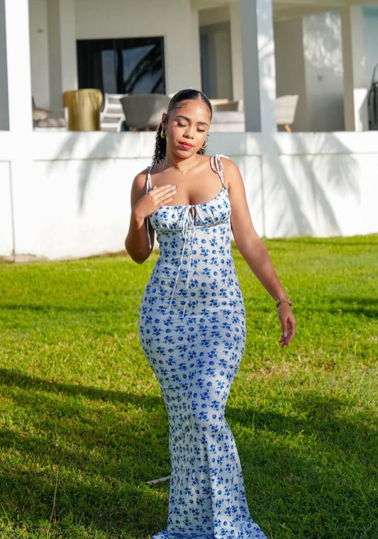 SUMMERELLA FLORAL MAXI DRESS