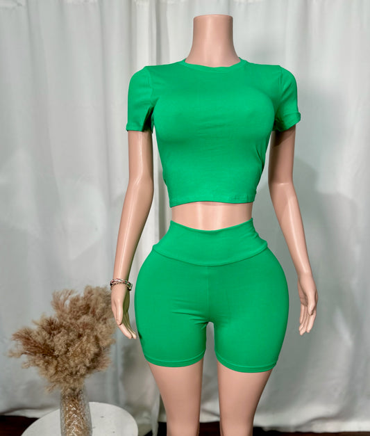 DIVA MINI BIKER SHORT SET