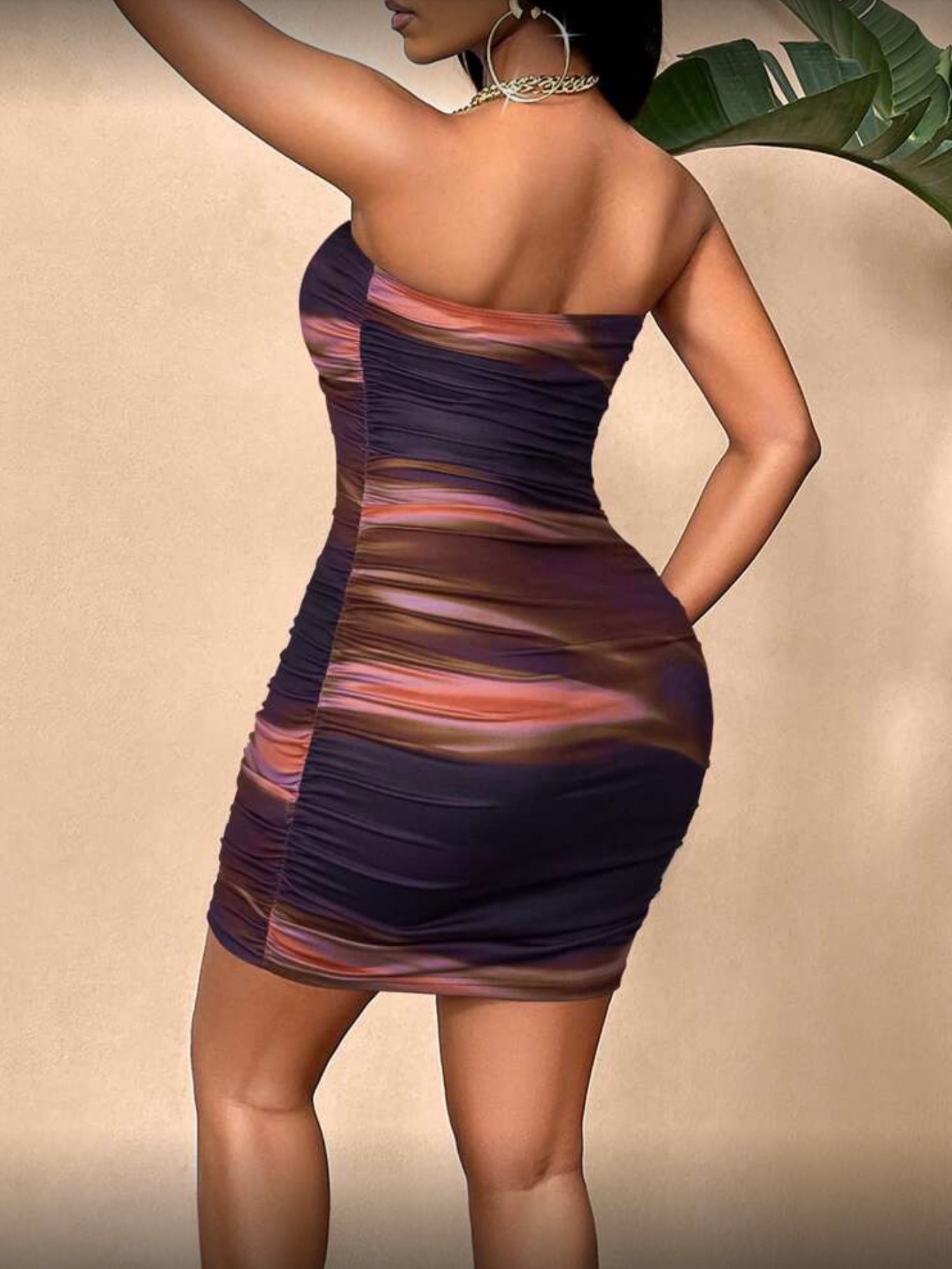 GRADIENT TUBE DRESS