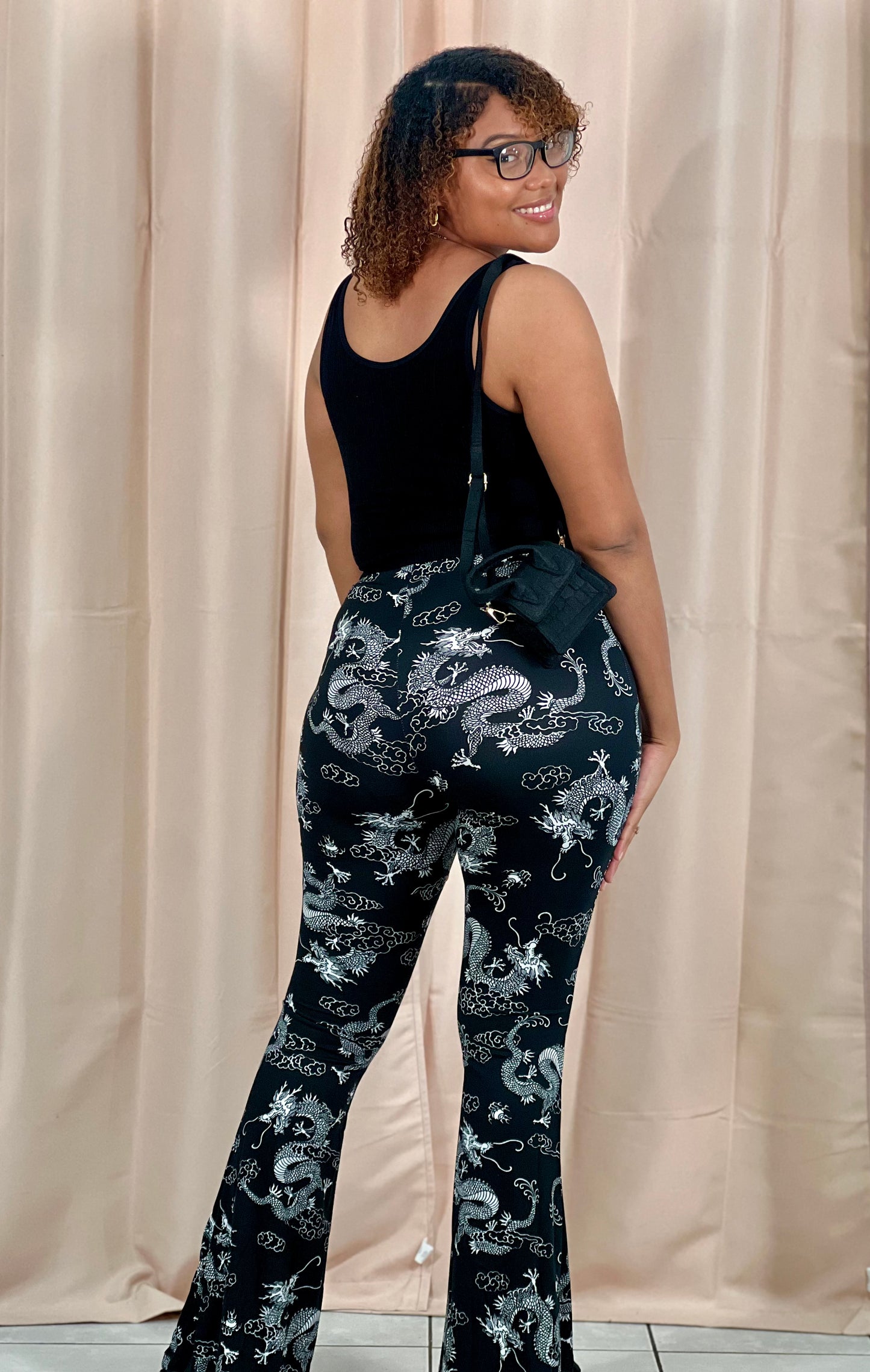 PRINTED PALAZZO PANTS