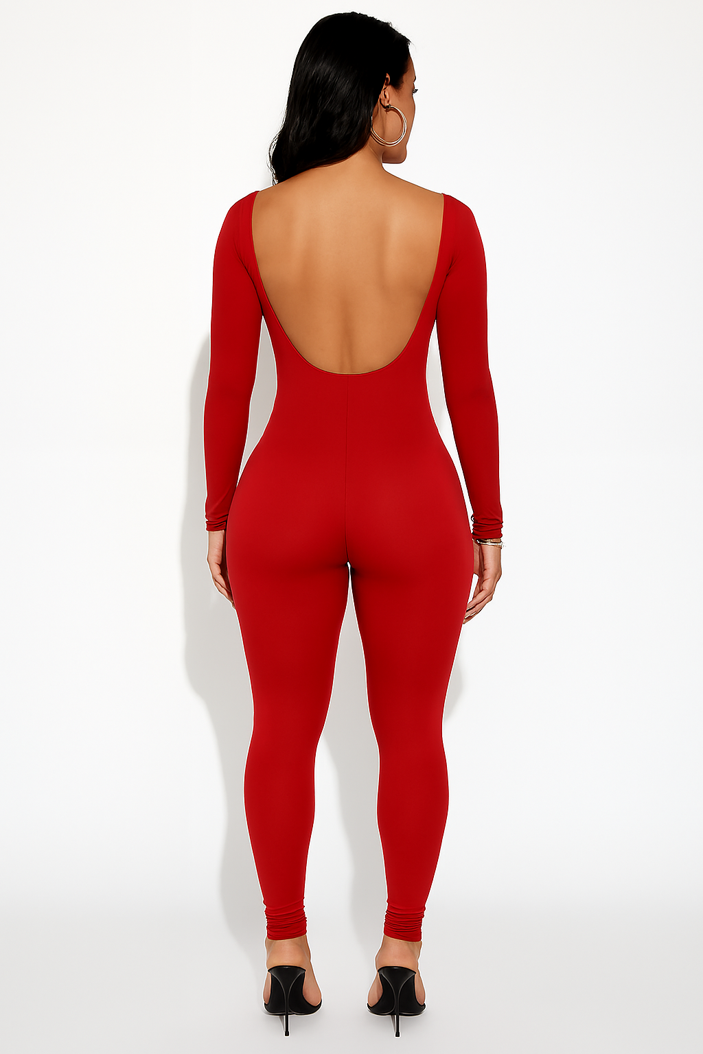 SWEETHEART STRETCH JUMPSUIT