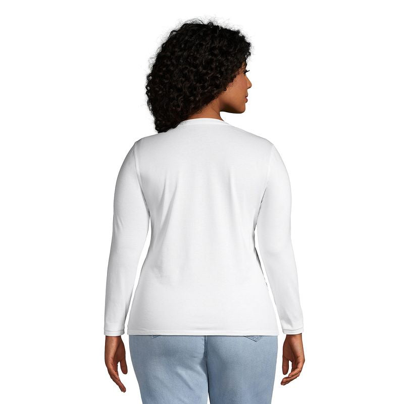 LONG SLEEVE COTTON TOP (PLUS)